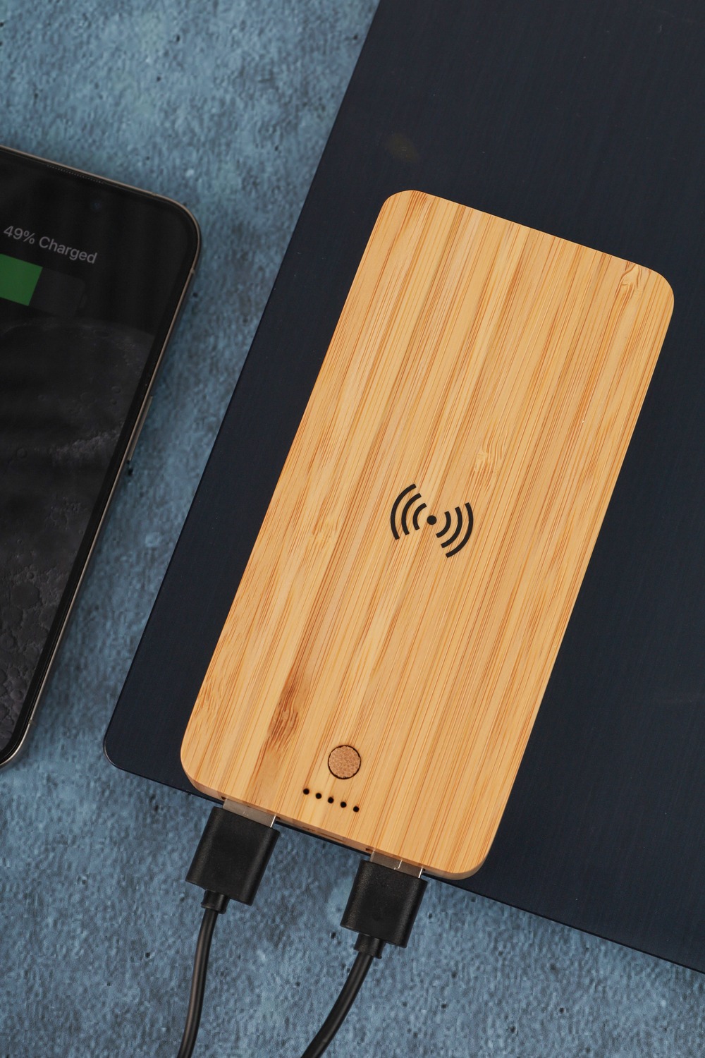 SNAGE - 10000 mAh Bamboo Power Bank